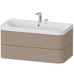 Duravit Happy D.2 c-shaped asma set 975 mm Keten Dekor HP4348E7575