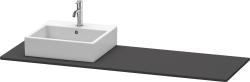 Duravit XSquare Tezgah 1600 mm Grafit Süper Mat XS060HL8080