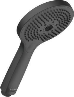 Duravit El duşu 3jet Click! Siyah Mat Siyah Mat, Ø 120 mm, Akış hızı (3 bar): 14 l/min