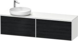 Duravit Vitrium Asma dolap ünitesi 1600 mm Siyah Meşe VT4783L1618001W