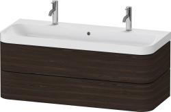 Duravit Happy D.2 c-shaped asma set 1175 mm Fırçalanmış Ceviz HP4379O69690000