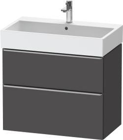 Duravit D-Neo Asma dolap ünitesi 784 mm Grafit Mat DE4373070490000