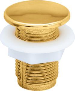 Duravit Universal Su taşma deliği kapağı 25 mm Parlak Altın