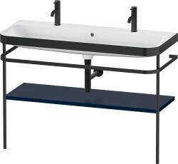 Duravit Happy D.2 c-bonded Metal lavabo konsolu 1175 mm Gece Mavisi Saten Mat Lake HP4759O98980000