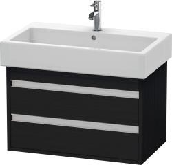 Duravit Ketho Asma dolap ünitesi 750 mm Siyah Meşe KT663701616