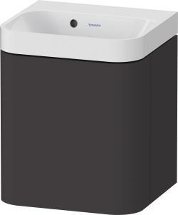 Duravit Happy D.2 c-shaped asma set 400 mm Grafit Süper Mat HP4344N80800000