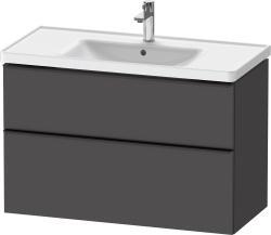 Duravit D-Neo Asma dolap ünitesi 984 mm Grafit Mat DE43560BD490000