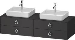 Duravit White Tulip Asma dolap ünitesi 1600 mm Grafit Saten Mat WT4996B58580000