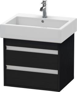 Duravit Ketho Asma dolap ünitesi 550 mm Siyah Meşe KT663601616