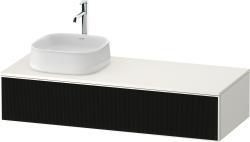 Duravit Zencha Asma dolap ünitesi 1300 mm Siyah Çizgi Yapısı ZE4812L63840000