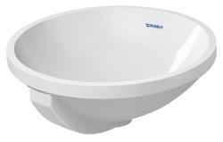Duravit Architec Tezgah Altı Lavabo 400 mm Beyaz (Alpin) 0468400000