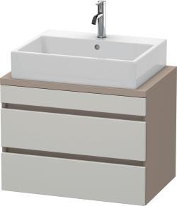 Duravit DuraStyle Asma dolap ünitesi 700 mm Beton Gri Mat Dekor DS530600743