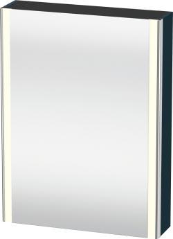 Duravit XSquare Aynalı dolap 600 mm Gece Mavisi Saten Mat Lake XS7111R98980000