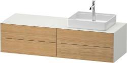 Duravit White Tulip Asma dolap ünitesi 1600 mm Doğal Meşe masif WT4867RH5360010