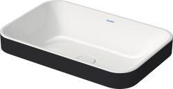 Duravit Happy D.2 Çanak lavabo 600 mm Beyaz/Antrasit Mat 2359606100