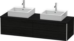 Duravit XSquare Asma dolap ünitesi 1600 mm Siyah Meşe XS4917B1616