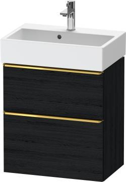 Duravit D-Neo Asma dolap ünitesi 584 mm Siyah Meşe DE4329034160000
