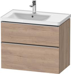 Duravit D-Neo Asma dolap ünitesi 784 mm Marbeled Oak DE4357070550000