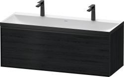 Duravit Vitrium c-bonded Asma dolap 1200 mm Siyah Meşe VT4289O1616001G