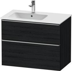 Duravit D-Neo Asma dolap ünitesi 810 mm Siyah Meşe DE4366070160000