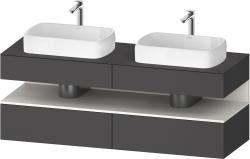 Duravit Studio F. A. Porsche Collection Asma dolap ünitesi 1600 mm Grafit Mat QA4779084490000