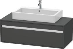 Duravit Ketho Asma dolap ünitesi 1200 mm Grafit Mat KT669604949