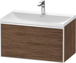 Duravit Vitrium c-bonded Asma dolap 800 mm Koyu Ceviz Dekor VT4286O2121000W