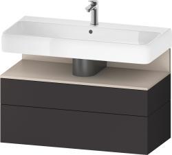 Duravit Studio F. A. Porsche Collection Asma dolap ünitesi 990 mm Grafit Süper Mat QA4395091800010