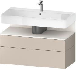 Duravit Studio F. A. Porsche Collection Asma dolap ünitesi 990 mm Taupe Dekoru QA4395084910010