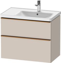 Duravit D-Neo Asma dolap ünitesi 784 mm Taupe Dekoru DE4358004910000