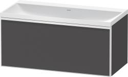 Duravit Vitrium c-bonded Asma dolap 1000 mm Grafit Mat VT4287N4949000W