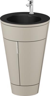 Duravit Starck 1 c-bonded yerden dolap 560 mm Taupe Saten Mat Lake S19514O10600010
