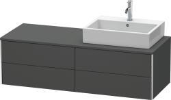 Duravit XSquare Asma dolap ünitesi 1400 mm Grafit Mat XS4913R4949