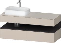 Duravit Studio F. A. Porsche Collection Asma dolap ünitesi 1400 mm Taupe Dekoru QA4765080910010