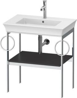 Duravit White Tulip Metal konsol 684 mm Grafit Saten Mat WT4546B5858