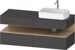 Duravit Studio F. A. Porsche Collection Asma dolap ünitesi 1400 mm Grafit Mat QA4766030490010