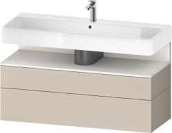 Duravit Studio F. A. Porsche Collection Asma dolap ünitesi 1190 mm Taupe Süper Mat QA4396084830010