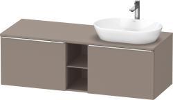 Duravit D-Neo Asma dolap ünitesi 1400 mm Bazalt Mat DE4950R10430000
