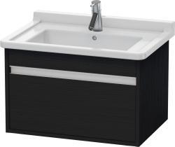 Duravit Ketho Asma dolap ünitesi 650 mm Siyah Meşe KT666301616