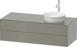Duravit White Tulip Asma dolap ünitesi 1300 mm Taş Grisi Saten Mat Lake WT4987R92920010