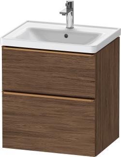 Duravit D-Neo Asma dolap ünitesi 584 mm Koyu Ceviz Dekor DE4359004210000