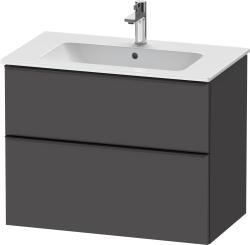 Duravit D-Neo Asma dolap ünitesi 810 mm Grafit Mat DE43620BD490000