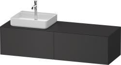 Duravit White Tulip Asma dolap ünitesi 1600 mm Grafit Saten Mat WT4864L58580000