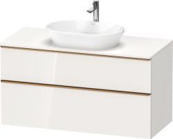 Duravit D-Neo Asma dolap ünitesi Beyaz (parlak) Beyaz Parlak Dekor, Kulp Bronz DE4969004220000