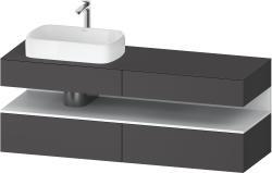 Duravit Studio F. A. Porsche Collection Asma dolap ünitesi 1600 mm Grafit Mat QA4777018490000