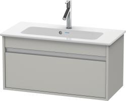 Duravit Ketho Asma dolap ünitesi 800 mm Beton Gri Mat Dekor KT642300707