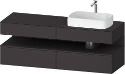 Duravit Studio F. A. Porsche Collection Asma dolap ünitesi 1600 mm Grafit Süper Mat QA4778080800000