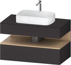 Duravit Studio F. A. Porsche Collection Asma dolap ünitesi 1000 mm Grafit Süper Mat QA4731030800010