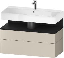 Duravit Studio F. A. Porsche Collection Asma dolap ünitesi 990 mm Taupe Süper Mat QA4395016830010