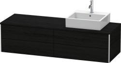 Duravit XSquare Asma dolap ünitesi 1600 mm Siyah Meşe XS4914R1616